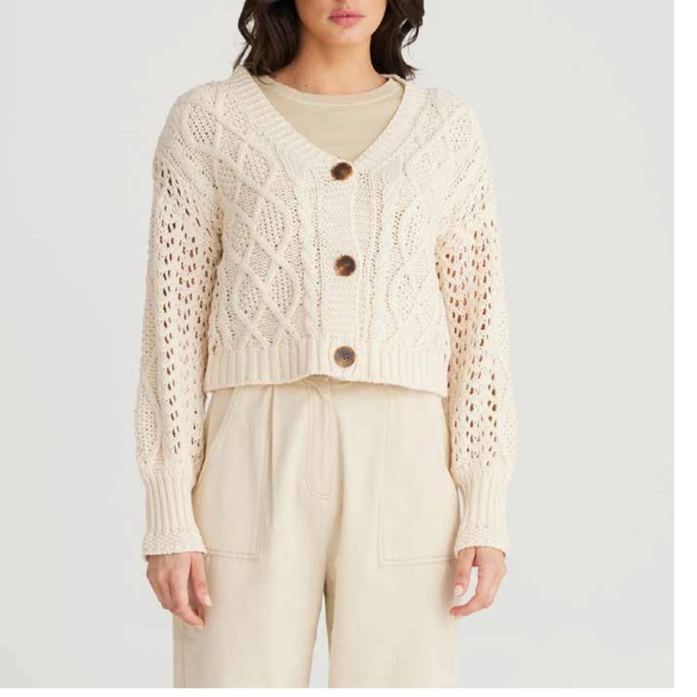 Talisman Dixie Cardi Vanilla